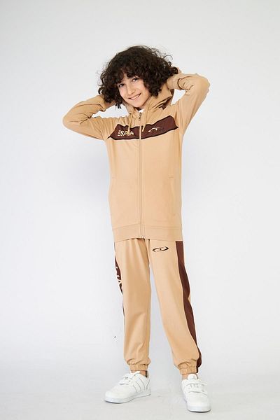 LİVE SPORT Unisex Παιδικές τσέπες με φερμουάρ Μεταφορά εμπριμέ φόρμα κατάδυσης