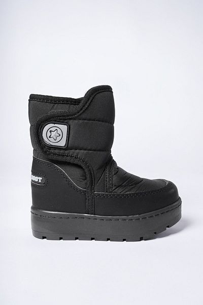 Riccon Qiggil Kids Snow Boots001270 Μαύρο