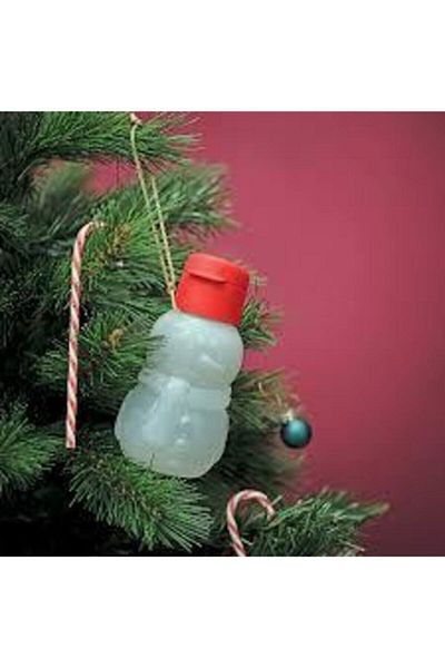 Tupperware Children's Bottle Snowman Figured Water Bottle 310 Ml (Practical Lid)