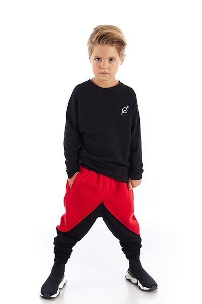 Colorinas End Vi Boy's Combed Cotton Sweatpants Shalwar