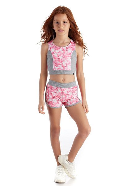 Colorinas Pantaloni scurti pentru fetiță Stacy Marble