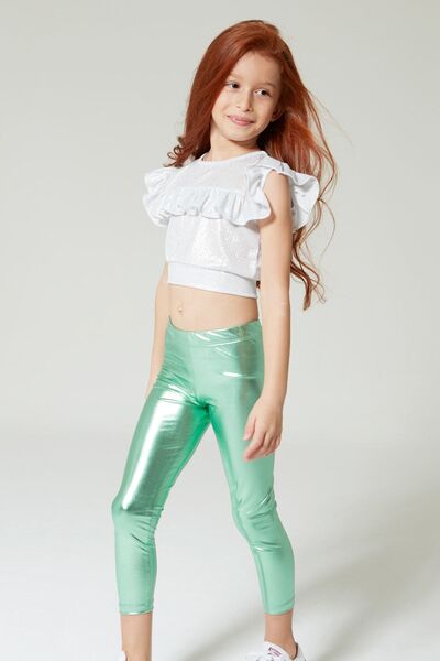 Colorinas Γυαλιστερό Shiny Girl's Disco καλσόν