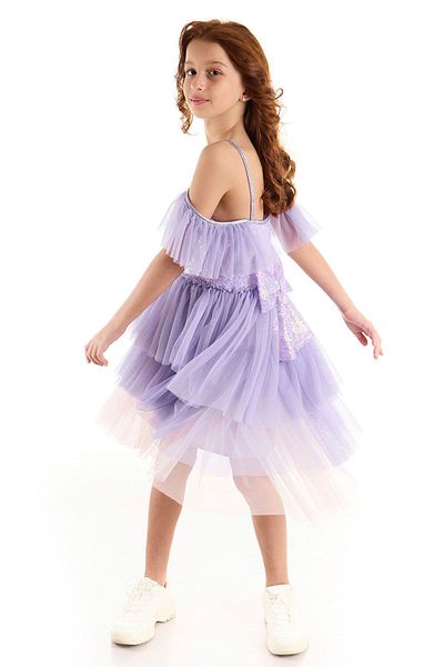 Colorinas Rochie tutu cu fundita cu paiete iunie