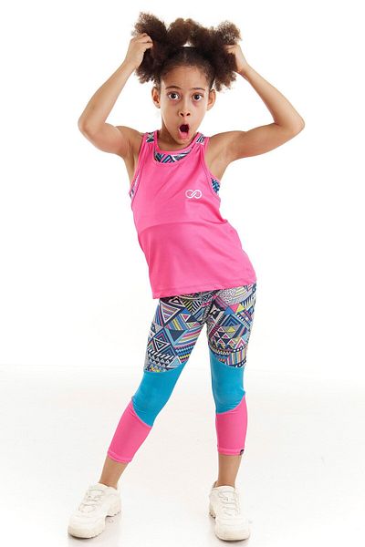 Colorinas Rămâneți activ leggings color block