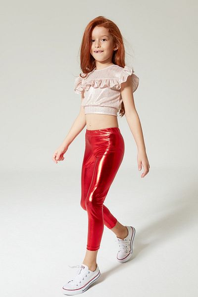 Colorinas Shiny Shiny Girl's Disco Tights
