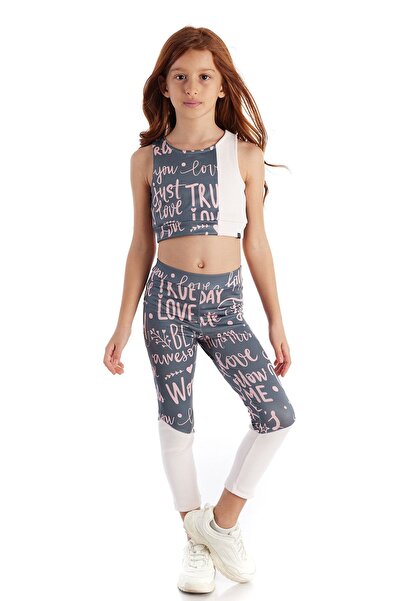 Colorinas Αθλητής Crop Sports για κορίτσια με μοτίβο Tamara Voice Meter