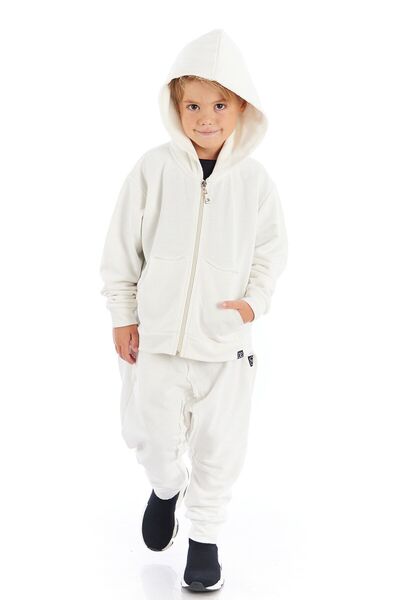 Colorinas End Frag Hooded Long Boy Sweatshirt Cardigan