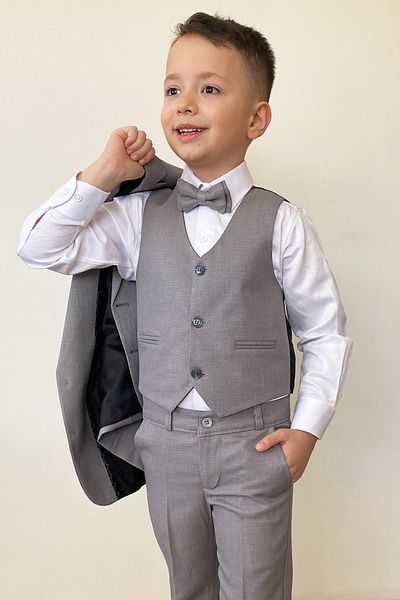 Pina Kids Boy's Bow Tie Vest Suit TE.4000