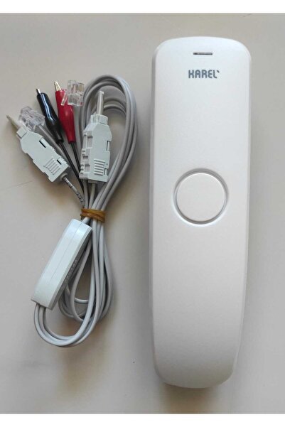 KAREL Test Telefonu Beyaz (KESMELİ KESMESİZ TEST KABLOLU)