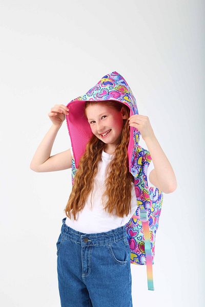 KAUKKO Evolution Heart L5191 - Children's Backpack