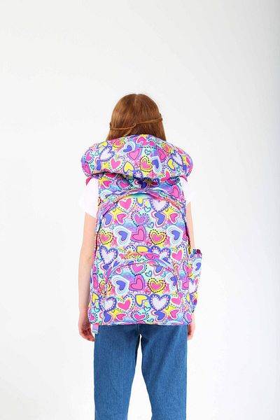 KAUKKO Evolution Heart L5191 - Children's Backpack