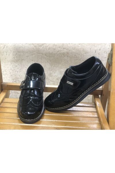 KAFKASLAR Erkek Çocuk Klasik Parlak Kaymaz Taban Sünnet Ayakkabısı