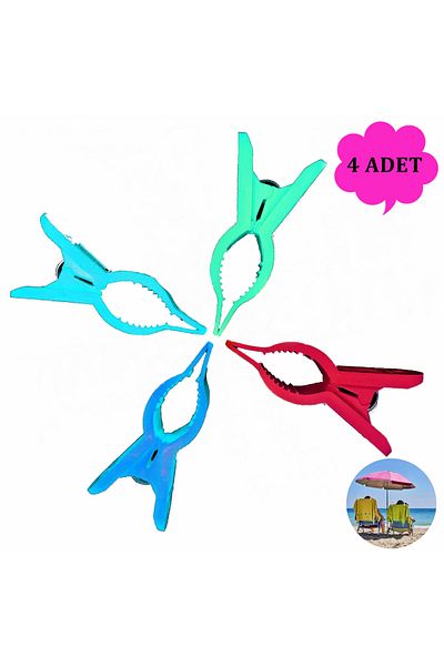 Boldy 4-Piece Sunbed Peg - Towel Peg - Laundry Peg - Carpet Peg - Beach Towel Peg Towel 4Pcs