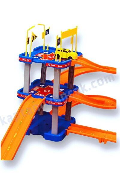 Erdem Oyuncak Erdem 3 Katlı Garaj Otopark Seti Oyuncak