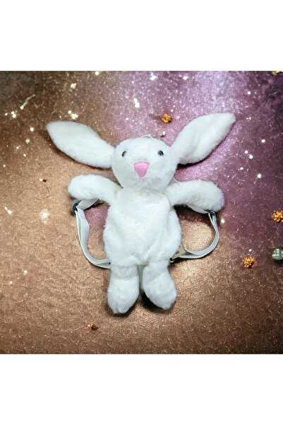 Mellito 40 CM PELUŞ OYUNCAK TAVŞAN ÇOCUK SIRT ÇANTASI