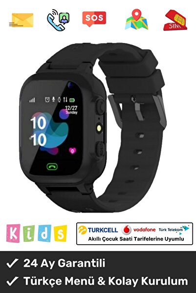 Noriyen Çocuklar Için Btk Kayıtlı Q15 Sim Kartlı Konum Takip Ortam Dinleme Özellikli Akıllı Çocuk Saati