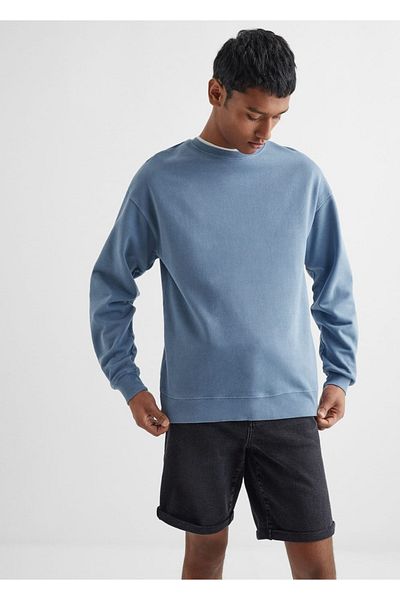 Mango Teen Βαμβακερό πουλόβερ Basic