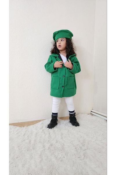 meqlife Зимно кашмирено палто за момиче - Benetton
