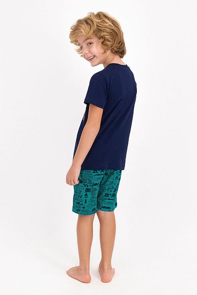 CARS Friends Licensed Navy Blue Boy Bermuda Set