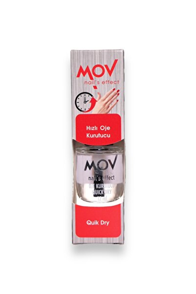 MOV Fırçalı Hızlı Oje Kurutucu & Quick Dry 12ml