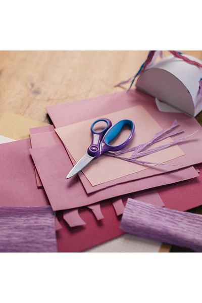 FiSKARS Purple Big Children's Scissors - 15 Cm
