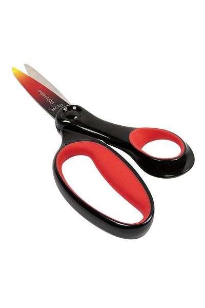FiSKARS 15 Cm/big Kids Ombre - Red Gradient Large Children's Scissors, Red Sg 16l
