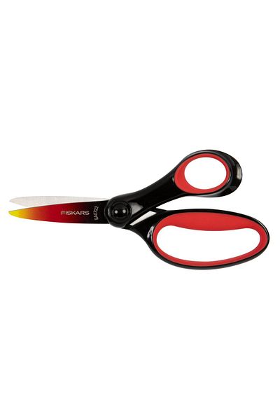FiSKARS 15 Cm/big Kids Ombre - Red Gradient Large Children's Scissors, Red Sg 16l