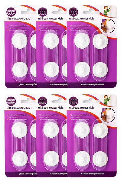 İdeal Baby 6 Pack Mini Multi-Purpose Lock