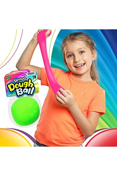 Sunman Jaru Streç Uzayan Hamur Stres Topu - 3'lü Paket