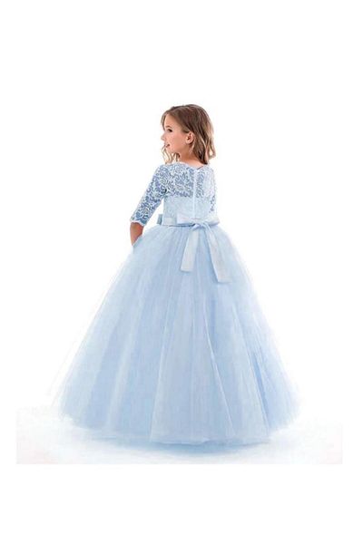 Mashotrend Lace Evening Dress Tarlantan Children's Dress - Lace Dress Graduation Dress
