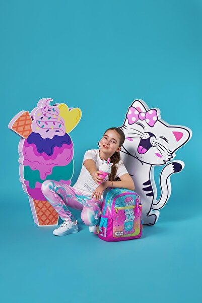 Coral High 23648 Model Ice Cream Children's School Cat Bag