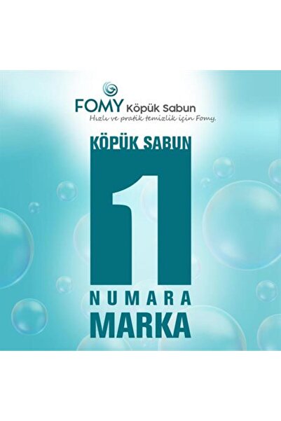 Fomy Antibakteriyel Köpük Sabun Güvenli Derinlemesine Temizlik, Uzun Süreli Hijyen 500ml