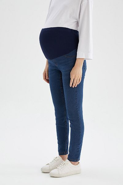 DeFacto Stretchy Fabric High Waist Skinny Fit Maternity Jean Trousers - V5739az21au