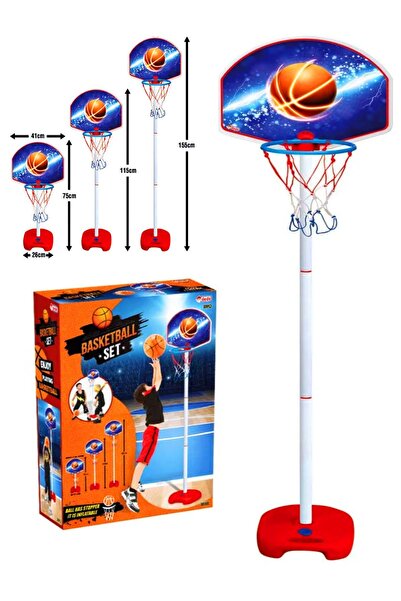 Grandpa Oversized Basketball Set & 3 Different Size Basketball Hoops