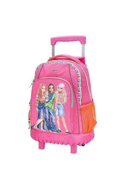Top Model School Bag - Girls Checked Design