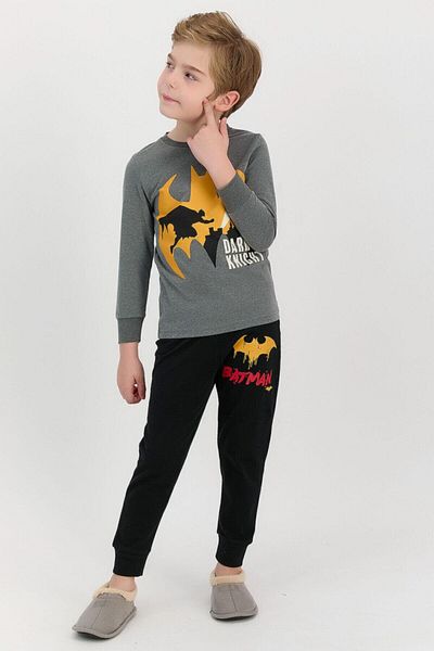 Batman Σετ φόρμας για αγόρια με άδεια Dark Knight Anthracitmelange L1416-c