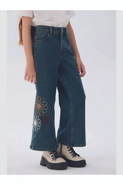 REFA COLLECTİON Blugi pentru fete cu modele florale