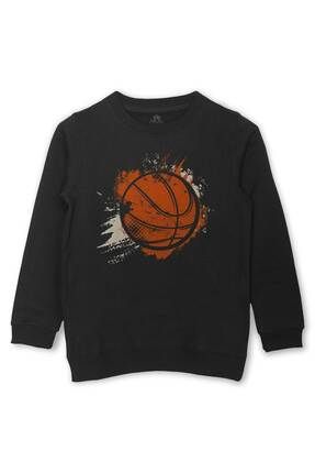 so cool Basketbol Vintage Grunge Retro Basket Topu Bask l Cocuk Sweatshirt Siyah Sweat Fiyat Yorumlar Trendyol