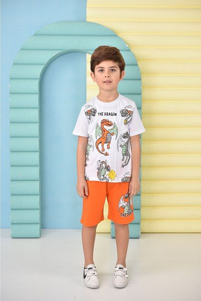 LİLLYPİCCA Dragon Boy Shorts Set