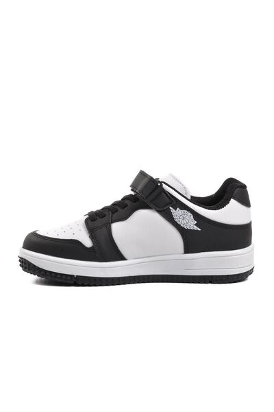 Aspor Ayakmod Haykat Short-f Black-white Children's Sneakers