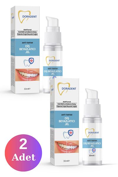 doradent Teeth Whitening Gel 2 Boxes