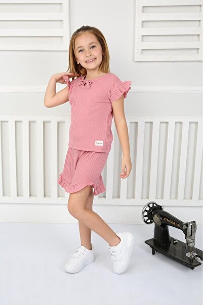 tunays shopping Set pantaloni scurți 100% bumbac pentru fete