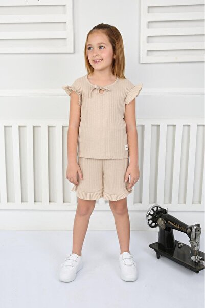 tunays shopping Set pantaloni scurți 100% bumbac pentru fete