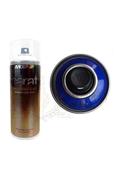 Motip Carat Akrilik Sprey Boya Koyu Lacivert Parlak 400 ml - Ral5002
