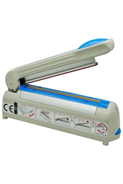 CAS Beyaz Cnt-200 20 cm Poşet Ağzı Yapıştırma Makinesi