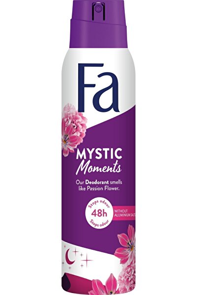 Fa Mystic Moments Deosprey 150 ml Kadın Deodorant - 48 Saat Kalıcı Çarkıfelek Kokusu