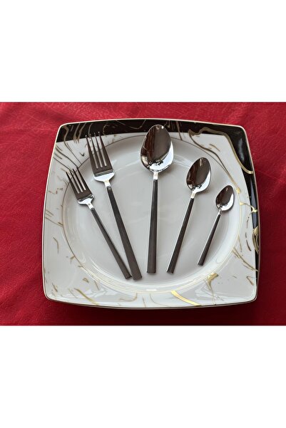 Kısmet Zagori Boxed - 60 Pieces Stainless Spoon Set for 12 Persons