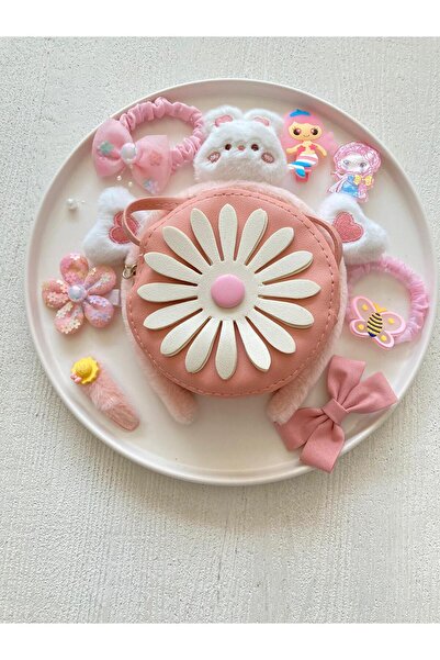 pempem bandana Σετ τσάντα με κορδέλα με κορώνα για κορίτσια