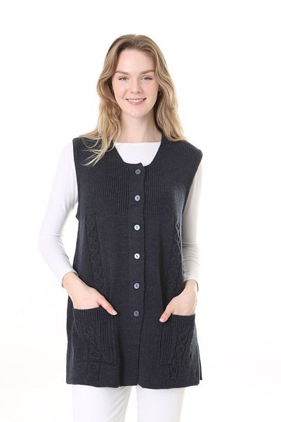 Lamierra Knitwear Harttuş Vest