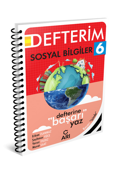 Arı Yayıncılık ARI YAYINCILIK 6.SINIF SOSYAL BİLGİLER DEFTERİM YENİ